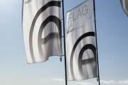 Flags mockup, an Advertising Mockup by ExplicitStudio (Thumbnail 3 of 3)