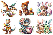 Cute Dinosaurs Easter Costumes PNG, a Graphic by CitraGraphics (Thumbnail 2 of 4)