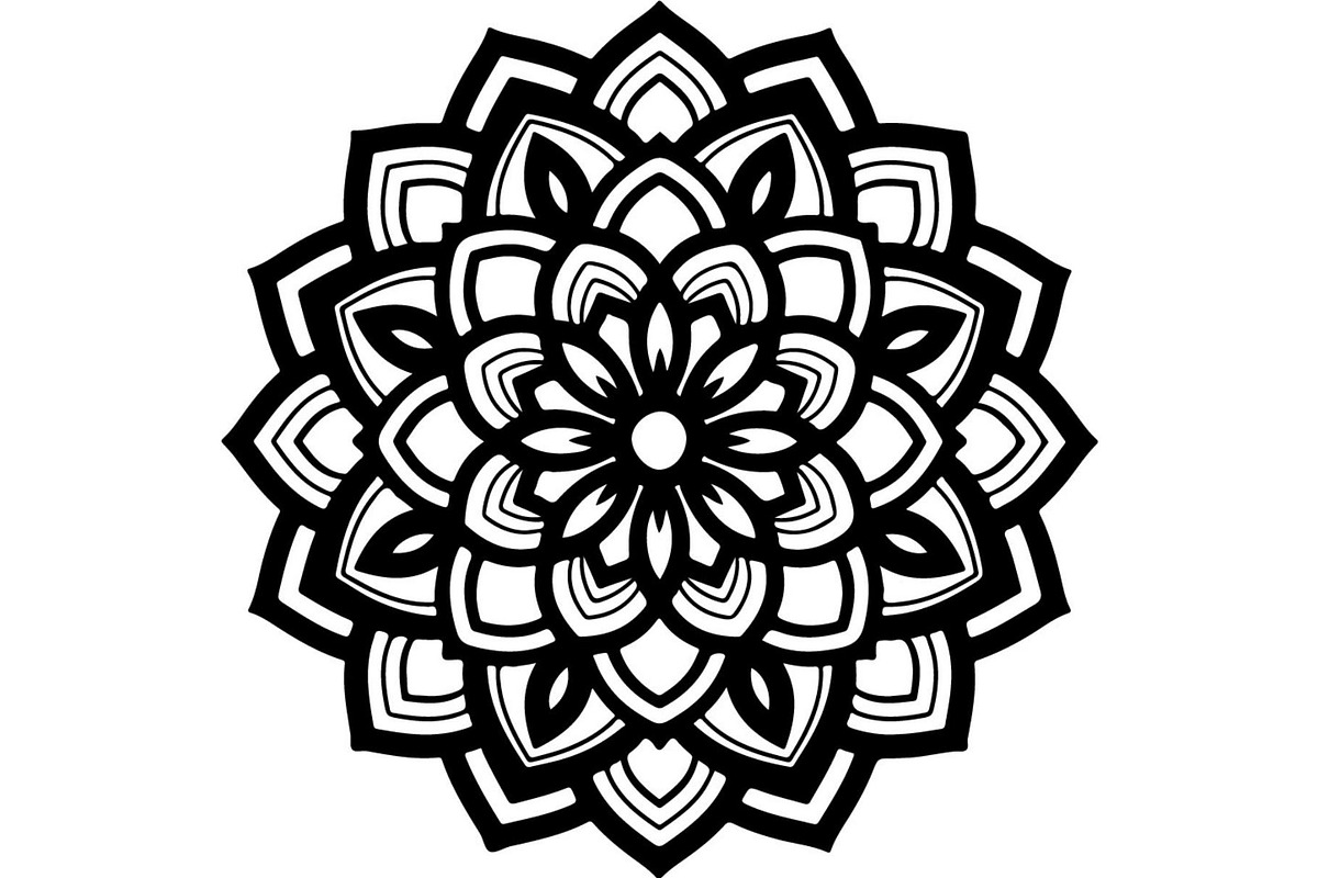 Floral Mandala, an Object Graphic by Designer_Momina (Photo 16 of 19)