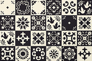 Mexican Talavera Tiles Patterns Set, a Pattern Graphic by Krolja (Thumbnail 2 of 5)