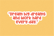 Dreams - Cute Handwritten Font, a Handwritten Font by SaktiAvellin (Thumbnail 6 of 6)