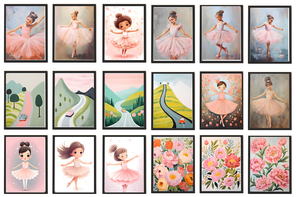 Nursery Wall At, Kids Room Wall Art, a Wallpaper Photo by Chipshpow Graphics (Photo 8 of 9)