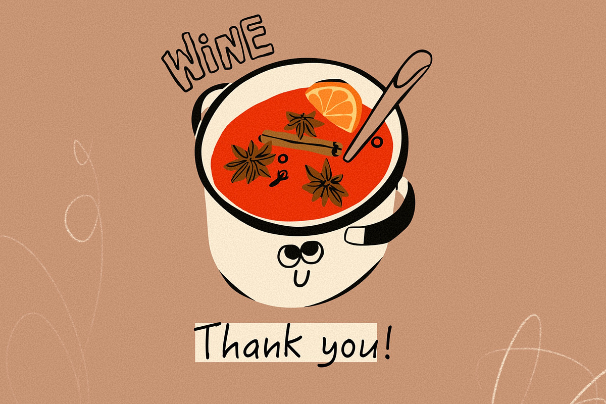 Hot Mulled Wine, a Food Illustration by Twisted Tail (Photo 6 of 6)