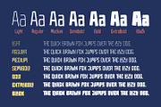 Happy Season Font Family, a Sans Serif Font by Asenbayu (Thumbnail 3 of 14)