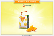 Juice Box Pack Mockup, a Merchandise Mockup by Plus Media (Thumbnail 2 of 6)