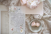 Dusty delicate floral clipart, a Decorative Illustration by long summer (Thumbnail 3 of 12)