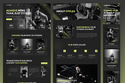FitFlex - Fitness Gym Studio Framer, a Websites & App Template by peterdraw (Thumbnail 2 of 5)