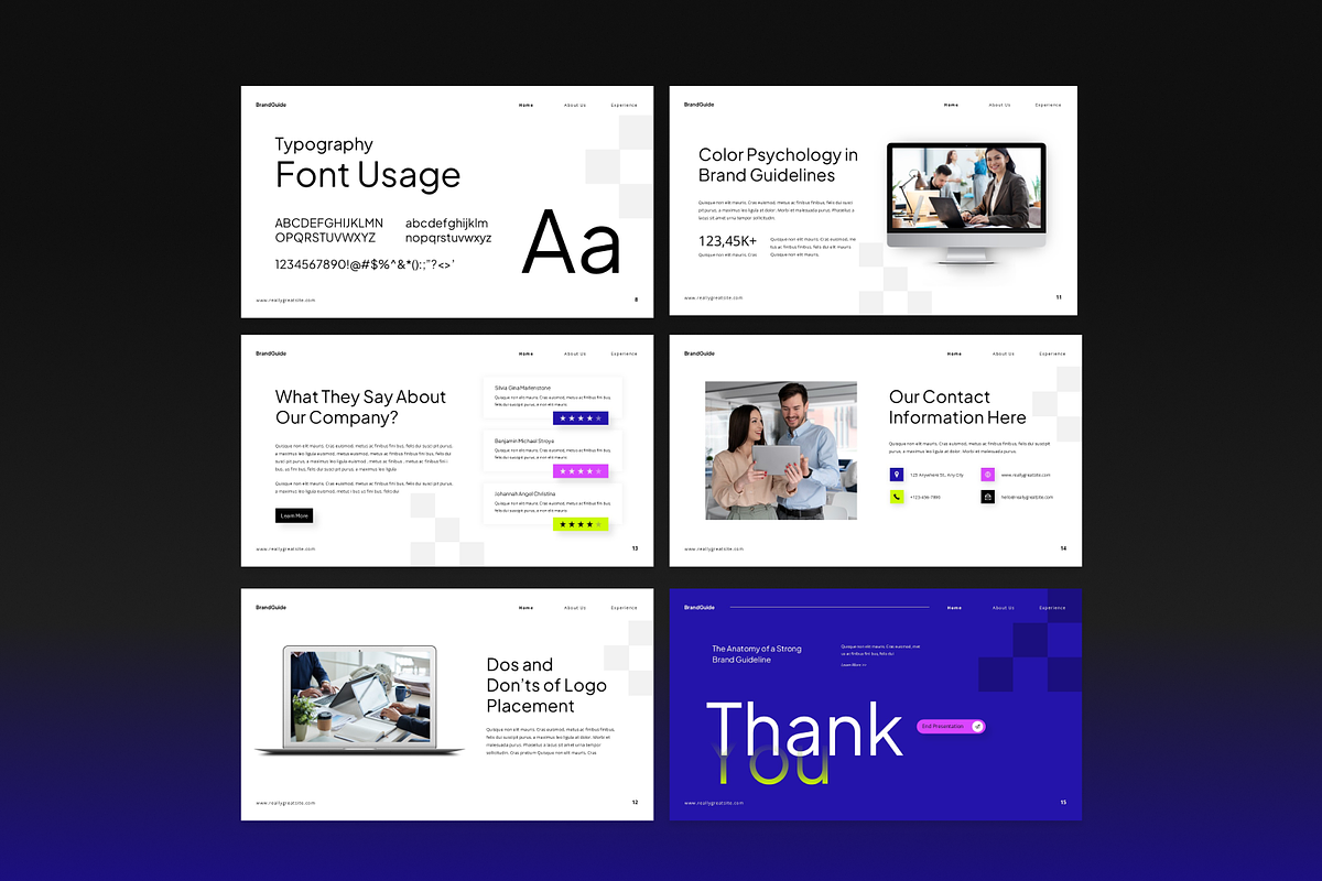 Brand Guideline Presentation preview 3
