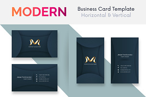 Modern Business Card Template V:143