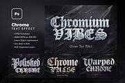 Chromium Vibes Text Effects, a Layer Style Add-On by Andrew Skoch Design (Thumbnail 6 of 7)