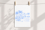 Life Is Better At The Beach Png, a Seasonal Illustration by Libby Wishes (Thumbnail 4 of 5)