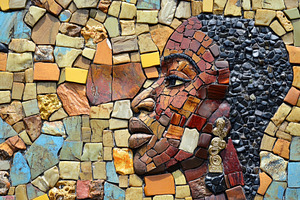 Vibrant map of Africa, black history, a Photo by Pavel_design