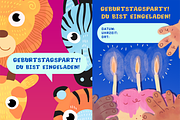 Boys Birthday Invitation & Cards Kit, a Decorative Illustration by Schumacher Shop (Thumbnail 8 of 20)