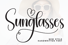Sunglasses | Script Font