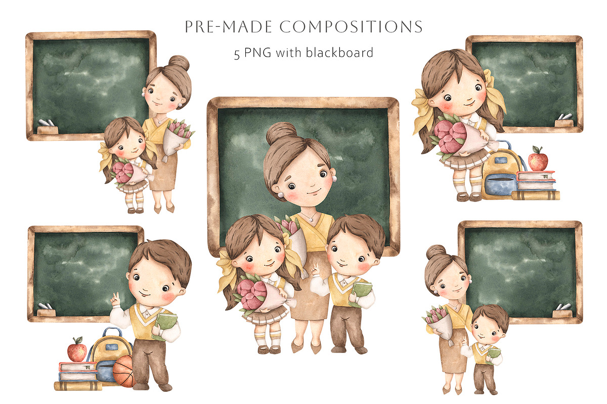 Back to school, an Education Illustration by NellyaEgorova (Photo 5 of 11)