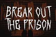 Lartzor Horror Display Font, a Handwritten Font by Maulana Creative (Thumbnail 7 of 7)