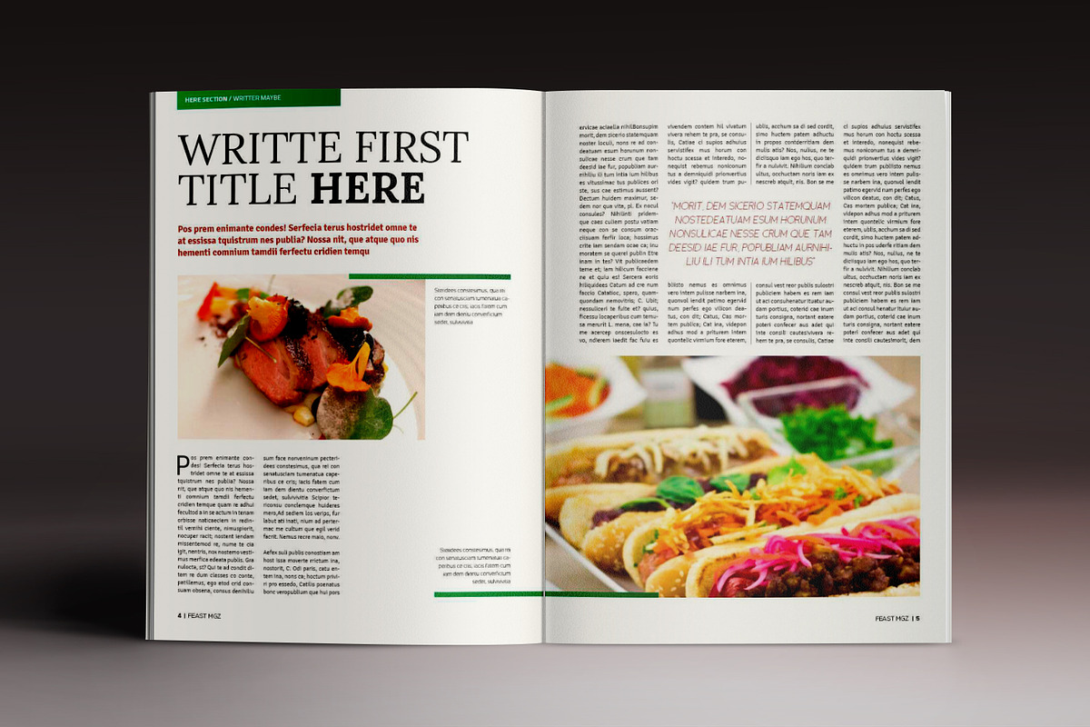 Multipurpose Magazine 1, a Magazine Template by Luuqas Design (Photo 4 of 12)