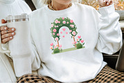 Valentine Clipart Romance Garden Png, an Illustration by Sublimation Artist (Thumbnail 4 of 6)