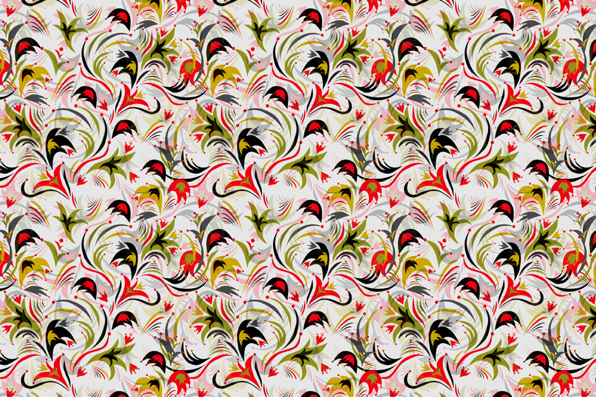 Floral Seamless Patterns preview 5