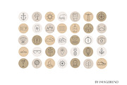 35 Travel Story Highlights Icons, a Social Media Template by Imageblend (Thumbnail 4 of 4)