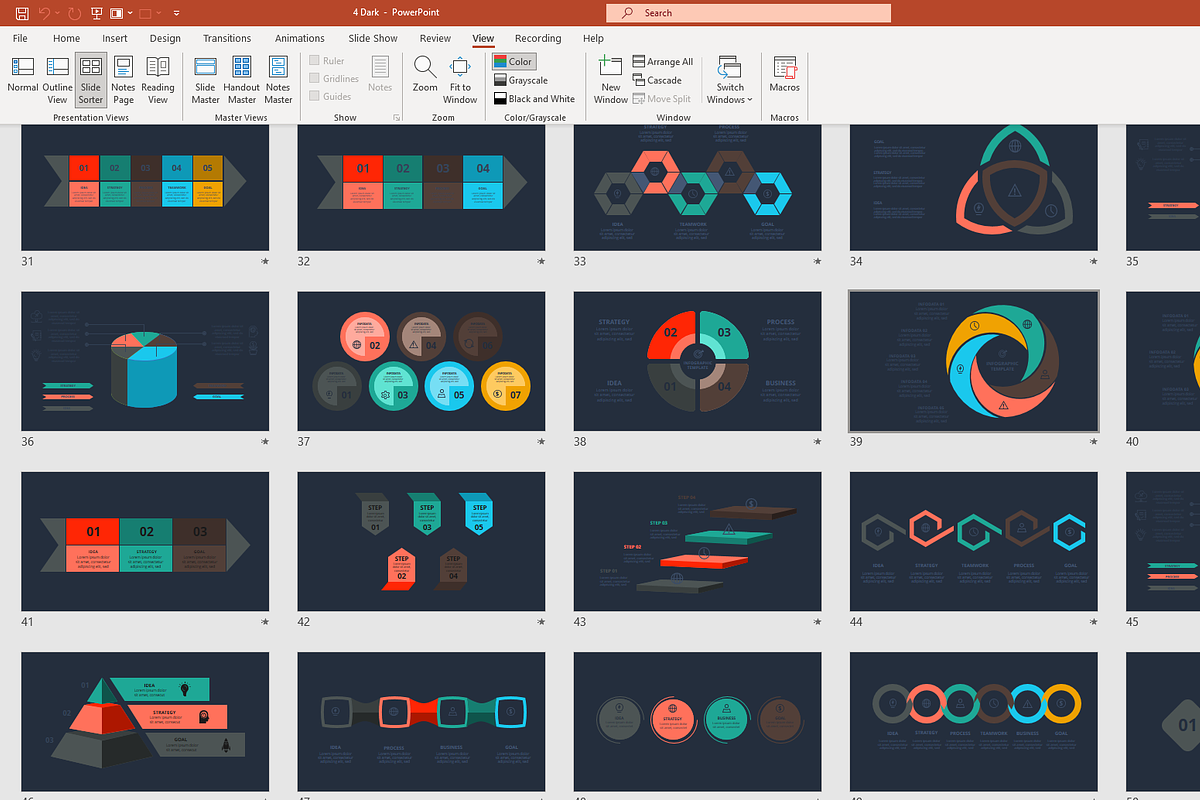 Modern Presentation Template, a Presentation Template by Infographics project (Photo 11 of 12)
