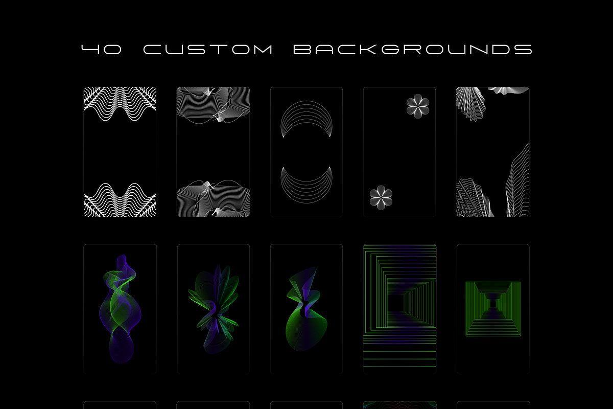 490 Abstract png elements bundle, an Object Graphic by MAcherry design studio (Photo 18 of 44)