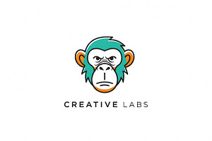 Creative Labs Monkey, a Branding & Logo Template by Logocreative