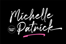Michelle Patrick - Handwritten Font