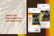 Retro Style - Instagram Pack, a Social Media Template by uyo66 (Thumbnail 4 of 6)