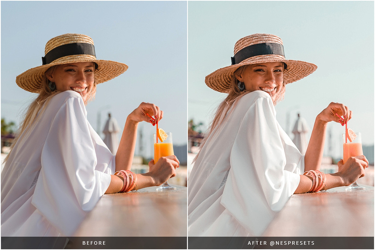 PARADISE BRIGHT LIGHTROOM PRESETS, an Action Add-On by Nes Design Co (Photo 7 of 12)