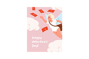 Cupids set, Valentine's Day cards, a Person Illustration by PaperTrident (Thumbnail 12 of 14)