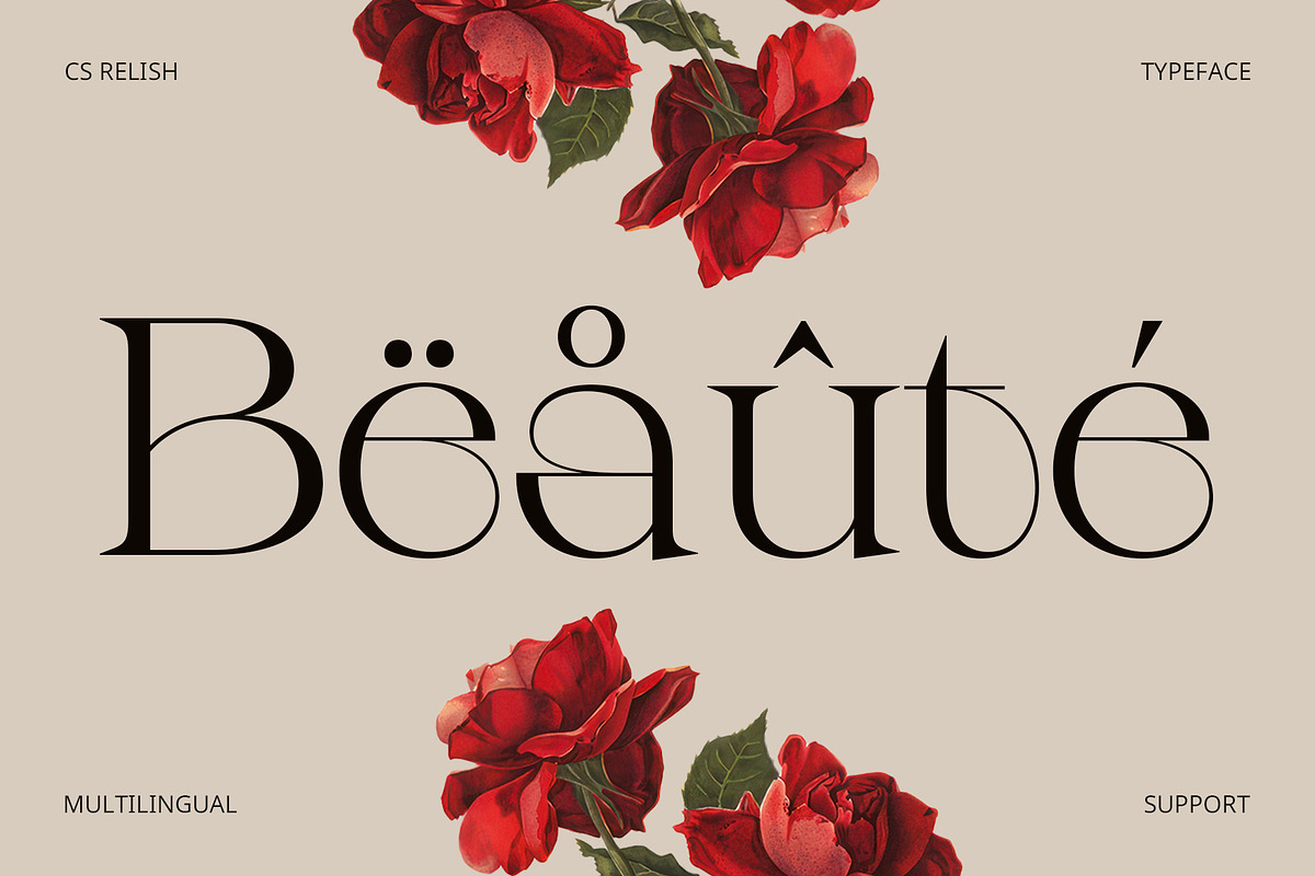 CS Relish – Aesthetic Font, a Serif Font by Craft Supply Co. (Photo 4 of 8)