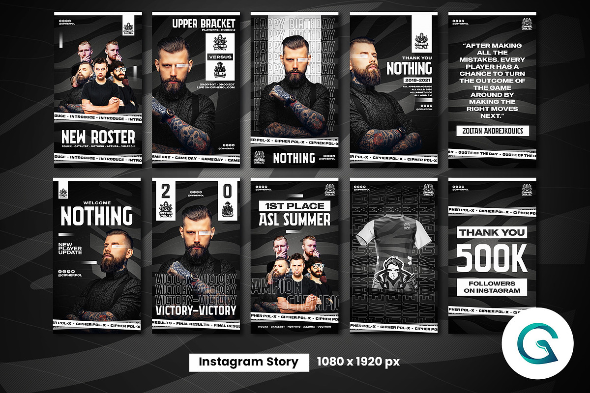 E-Sports Social Media Pack, a Social Media Template by Geelator Studio (Photo 3 of 5)
