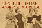 Monophone - Fancy Font, a Font by Cruzine (Thumbnail 2 of 5)