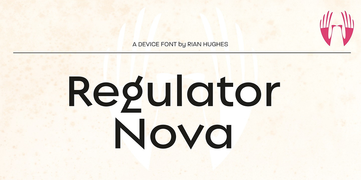 Regulator Nova, a Sans Serif Font by Device (Photo 3 of 9)