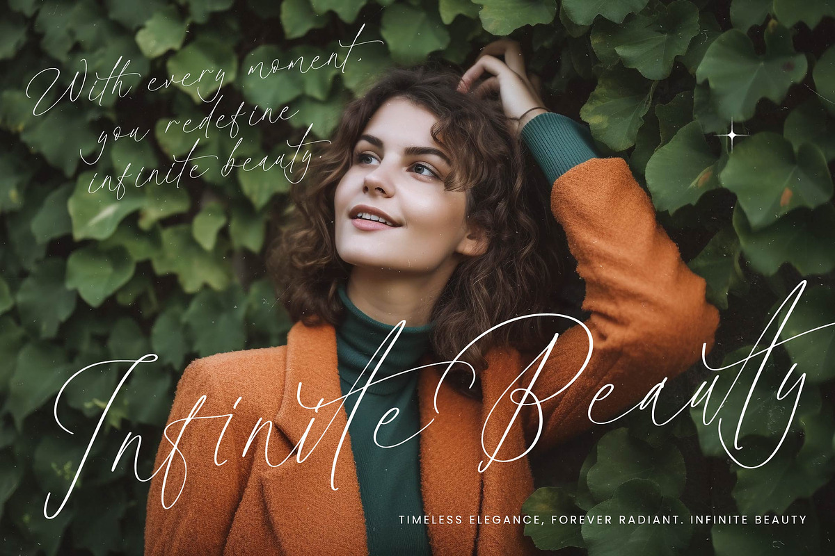 Halista Rihana Stylish Beauty Script, a Script Font by stylishtype.co (Photo 2 of 20)