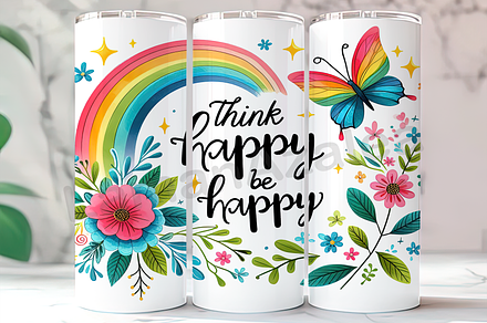 Positive Affirmations Tumbler, an Arts & Entertainment Photo by LamanAzalea