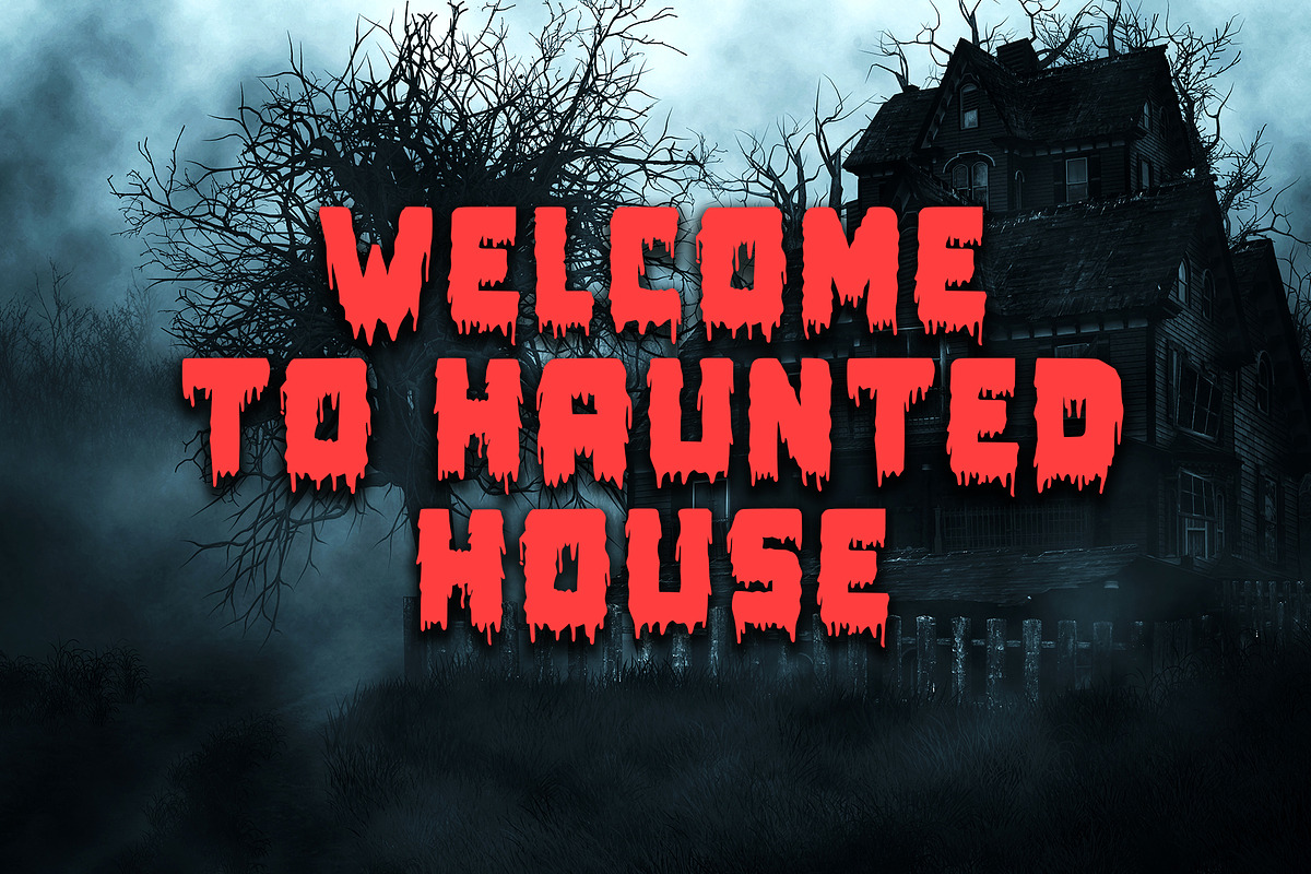 Zombie Mummy, a Font by Letterara (Photo 7 of 10)