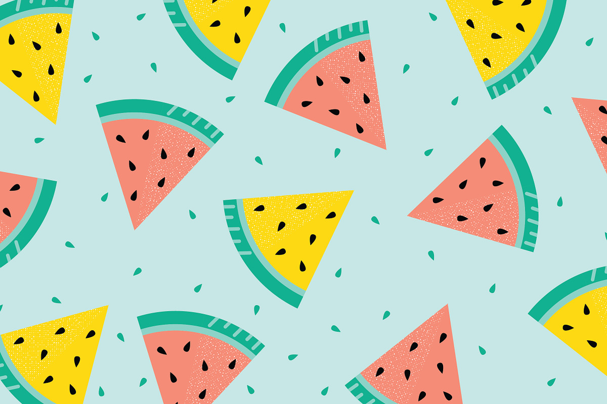 Vector Watermelon Slices, an Illustration by Sarah Hearts (Photo 3 of 3)
