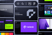 Brand Guidelines Template - Radesk, a Presentation Template by Asylab (Thumbnail 1 of 11)