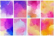 Hand drawn watercolor backgrounds, a Texture Graphic by Deveze Art & Co (Thumbnail 2 of 13)