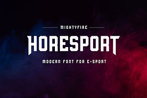 Horesport - E Sport Gaming Font