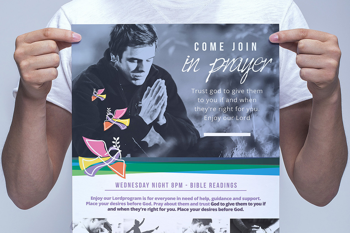Modern Church Templates Pack, a Flyer Template by BrandPacks (Photo 14 of 14)
