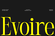 Evoire Modern Editorial Serif Font, a Serif Font by Rasio Studio (Thumbnail 1 of 11)