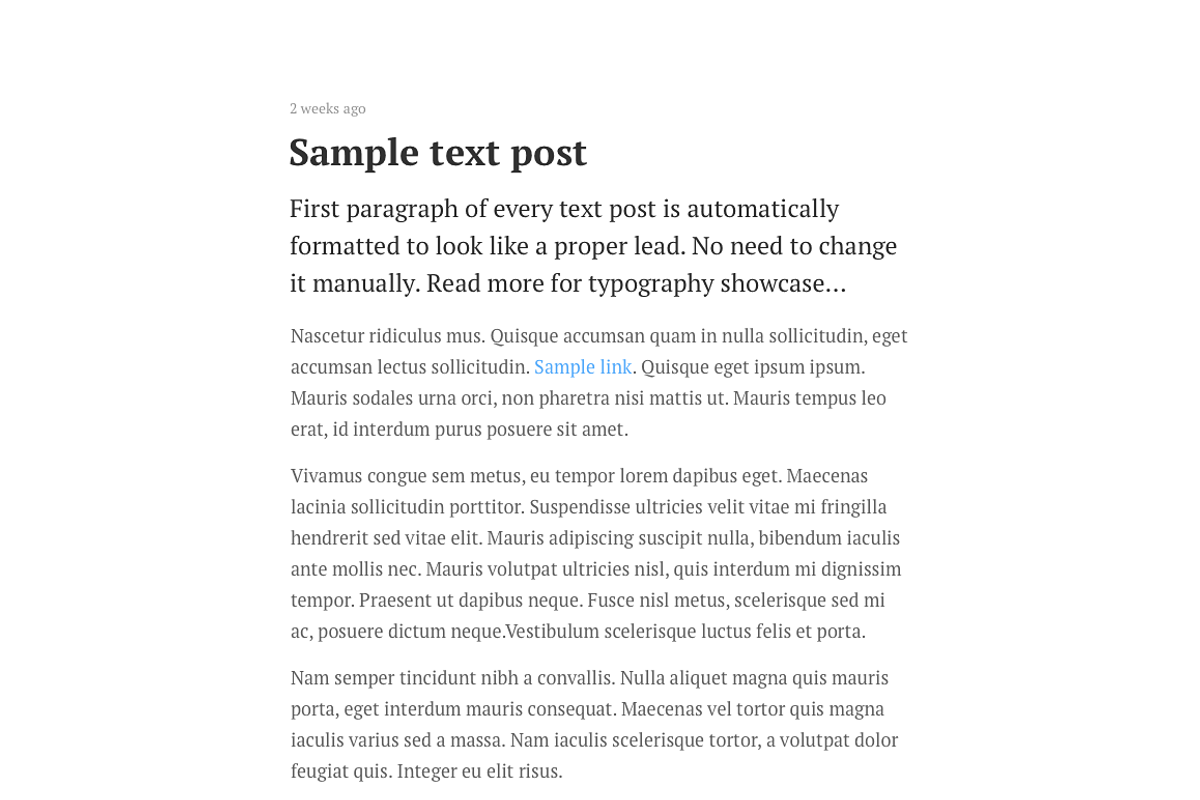Columns tumblr theme, a Websites & App Template by Pixel Revel (Photo 4 of 5)