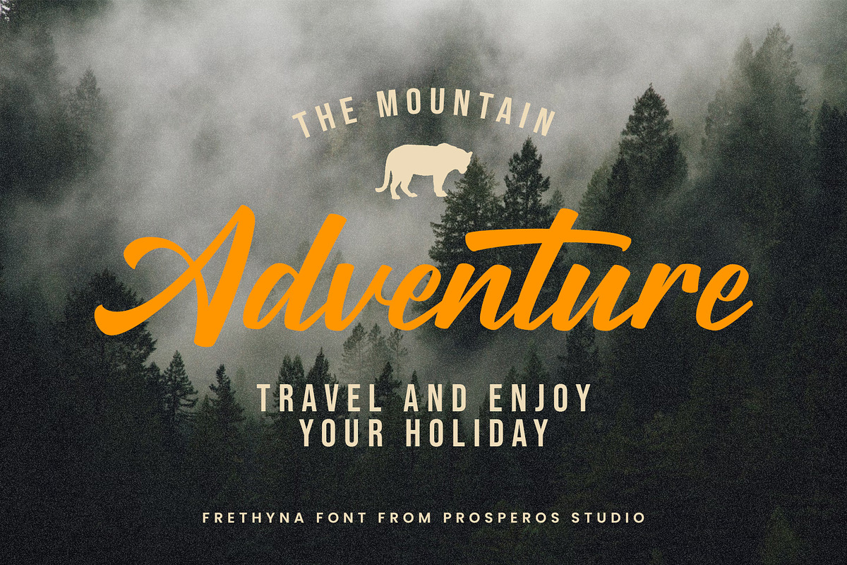 Frethyna - Script Font, a Script Font by prps.std (Photo 5 of 8)