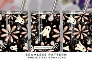 Halloween Ghost Seamless Pattern PNG, an Illustration by Anca Digital Vibe (Thumbnail 2 of 6)