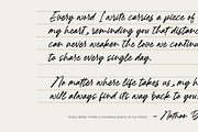 Oakrest Charm Modern Handwritten, a Script Font by Letterena Studios Script (Thumbnail 3 of 10)