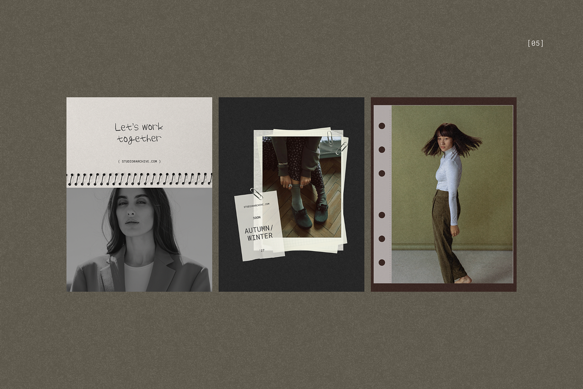 Paper Archives Social Media Template, a Social Media Template by Alina Karpenko (Photo 6 of 9)