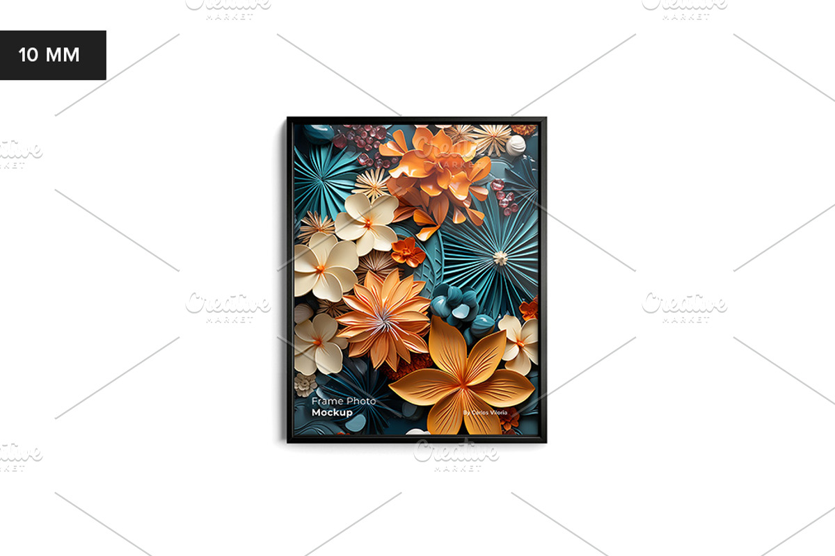 Front Portrait Frame Mockup - 11x14, a Household Mockup by Mockups by Carlos Viloria (Photo 3 of 7)